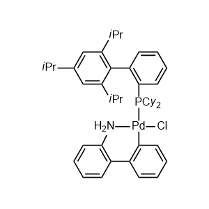 氯(2-二環(huán)己基膦基-2',4',6'-三異丙基-1,1'-聯(lián)苯基)[2-(2'-氨基-1,1'-聯(lián)苯)]鈀(II)
