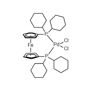 1,1'-雙(二環(huán)己基膦)二茂鐵二氯合鈀(II)