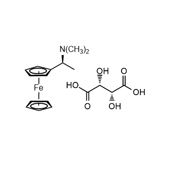 (S)-(-)-N,N-二甲基-1-二茂鐵基乙胺-L-酒石酸鹽