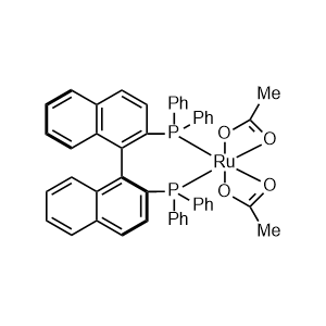 Diacetato[(S)-(-)-2,2'-bis(diphenylphosphino)-1,1'-binaphthyl]ruthenium(II) 